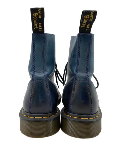 Dr.Martens（ドクターマーチン）Dr.Martens (ドクターマーチン) グラデーションカラー8ホールブーツ ブルー サイズ:28の古着・服飾アイテム