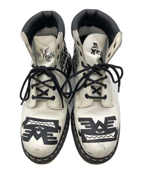 Dr.Martens（ドクターマーチン）Dr.Martens (ドクターマーチン) MARK WIGAN 6ホールブーツ ホワイト サイズ:28の古着・服飾アイテム