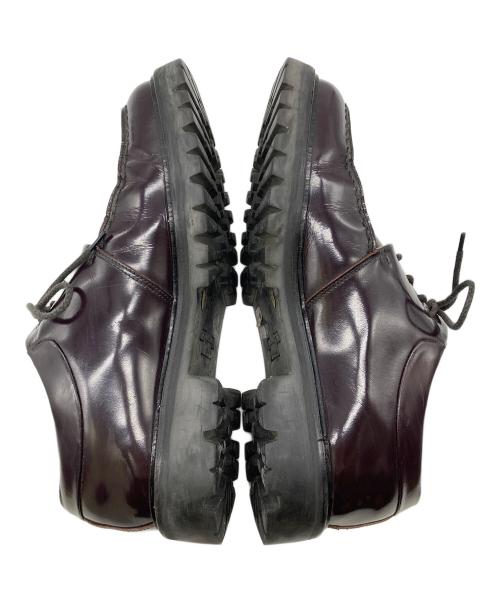 GUCCI（グッチ）GUCCI (グッチ) レザーシューズ ブラウン サイズ:6.5Dの古着・服飾アイテム