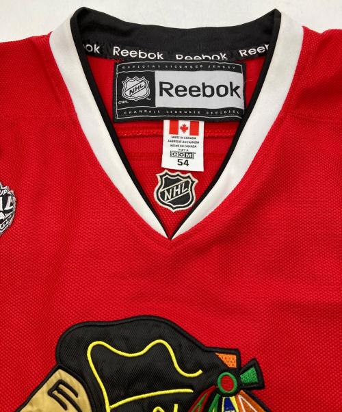 REEBOK（リーボック）REEBOK (リーボック) NHL (エヌエイチエル) INDIANS アイスホッケージャージ レッド サイズ:54の古着・服飾アイテム