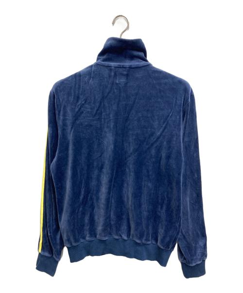 adidas（アディダス）adidas (アディダス) 00s ベロアトラックジャケット ネイビー サイズ:Lの古着・服飾アイテム