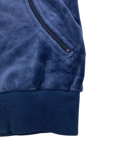 adidas（アディダス）adidas (アディダス) 00s ベロアトラックジャケット ネイビー サイズ:Lの古着・服飾アイテム