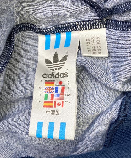 adidas（アディダス）adidas (アディダス) 00s ベロアトラックジャケット ネイビー サイズ:Lの古着・服飾アイテム
