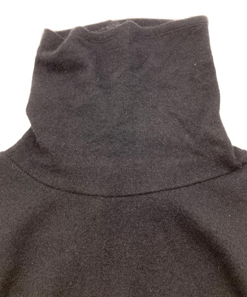 Jean Paul Gaultier FEMME（ジャンポールゴルチエ フェム）Jean Paul GAULTIER FEMME (ジャンポールゴルチエ フェム) アンゴラ混ニットワンピース ブラック サイズ:40の古着・服飾アイテム