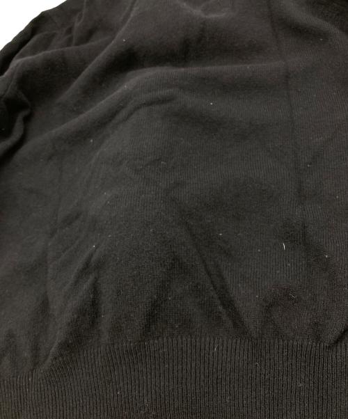 COMME des GARCONS COMME des GARCONS（コムデギャルソン コムデギャルソン）COMME des GARCONS COMME des GARCONS (コムデギャルソン コムデギャルソン) AD2007 フェルトボールニットカーディガン ブラック サイズ:Mの古着・服飾アイテム