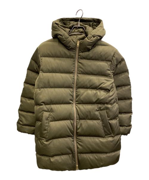 BEAUTY&YOUTH（ビューティーアンドユース）BEAUTY&YOUTH (ビューティーアンドユース) タフタミドルフードリバーシブルダウンジャケット オリーブ サイズ:Mの古着・服飾アイテム