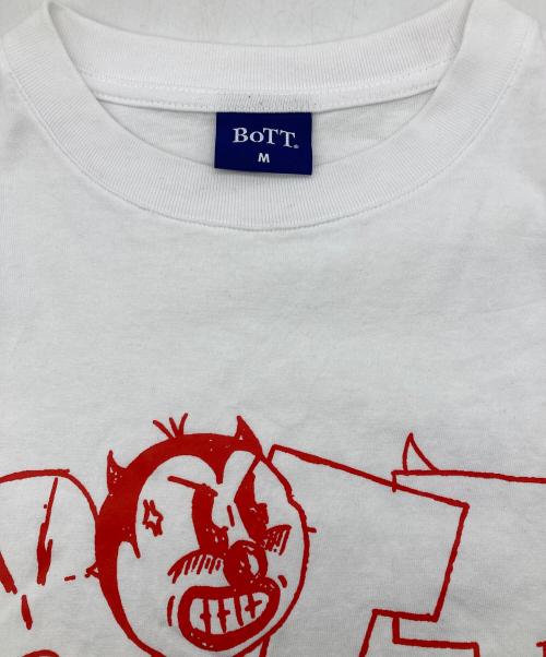 BoTT（ボット）BoTT (ボット) BEAMS T (ビームス ティー) Pissed Off Tee ホワイト サイズ:Mの古着・服飾アイテム