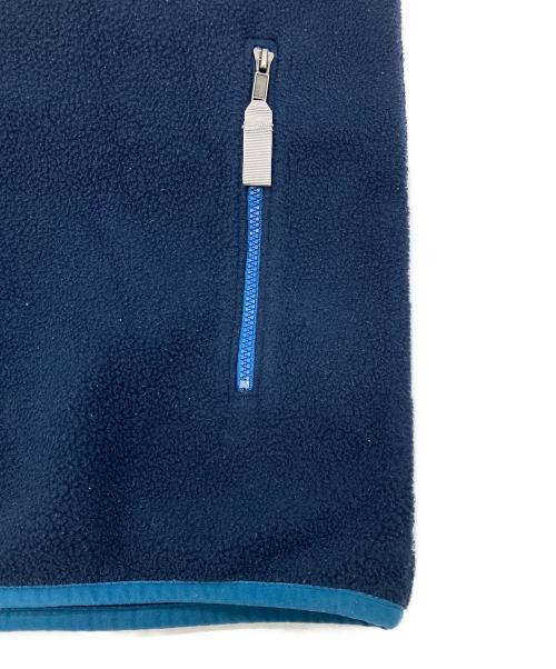 Patagonia（パタゴニア）Patagonia (パタゴニア) SYNCHILLA/フリースベスト ブラウン×ネイビー サイズ:Mの古着・服飾アイテム