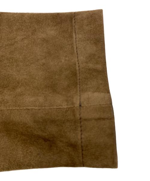 GIORGIO BRATO（ジョルジョブラッド）GIORGIO BRATO (ジョルジョブラッド) シープレザーライダースジャケット ブラウン サイズ:46の古着・服飾アイテム