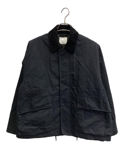 FREAK'S STORE（フリークスストア）FREAK'S STORE (フリークスストア) 襟コーデュロイブルゾン ブラック サイズ:Mの古着・服飾アイテム