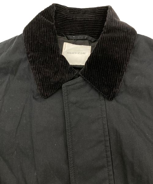 FREAK'S STORE（フリークスストア）FREAK'S STORE (フリークスストア) 襟コーデュロイブルゾン ブラック サイズ:Mの古着・服飾アイテム