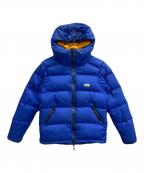 NANGA×MOONLOIDナンガ×ムーンロイド）の古着「ナイロン フルジップ フーデッド ダウンジャケット」｜ブルー