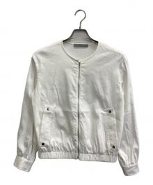 theory luxe（セオリーリュクス）の古着「Crisp Linen Katia」｜ホワイト