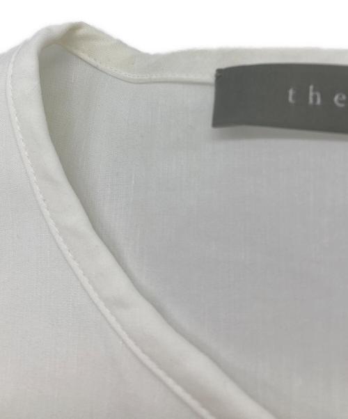theory luxe（セオリーリュクス）theory luxe (セオリーリュクス) Crisp Linen Katia ホワイト サイズ:38の古着・服飾アイテム