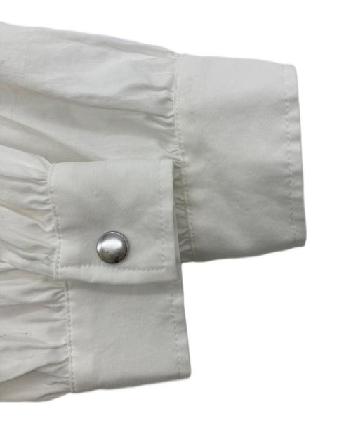 theory luxe（セオリーリュクス）theory luxe (セオリーリュクス) Crisp Linen Katia ホワイト サイズ:38の古着・服飾アイテム