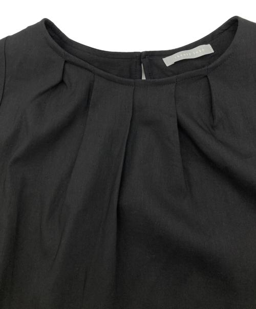 theory luxe（セオリーリュクス）theory luxe (セオリーリュクス) ブラウス CRISP LINEN CALLY ブラック サイズ:38の古着・服飾アイテム