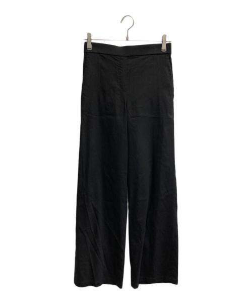 theory luxe（セオリーリュクス）theory luxe (セオリーリュクス) Crisp Linen Zenaイージーパンツ ブラック サイズ:38の古着・服飾アイテム