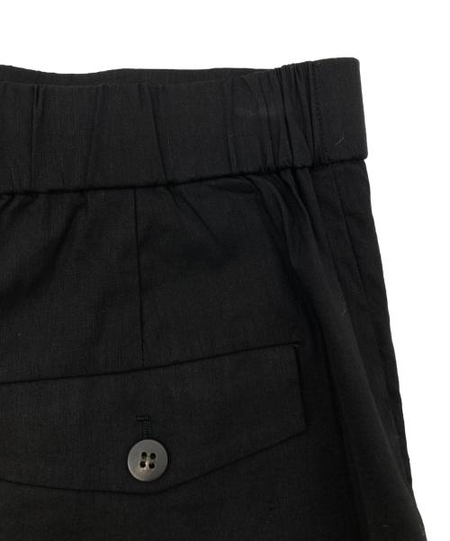 theory luxe（セオリーリュクス）theory luxe (セオリーリュクス) Crisp Linen Zenaイージーパンツ ブラック サイズ:38の古着・服飾アイテム