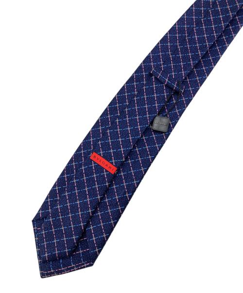 BVLGARI（ブルガリ）BVLGARI (ブルガリ) ネクタイ ネイビー サイズ:無しの古着・服飾アイテム