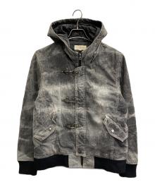 ALLIX DESIGN（アリックス デザイン）の古着「00s ファイヤーマンジャケット【フェード加工】」｜グレー