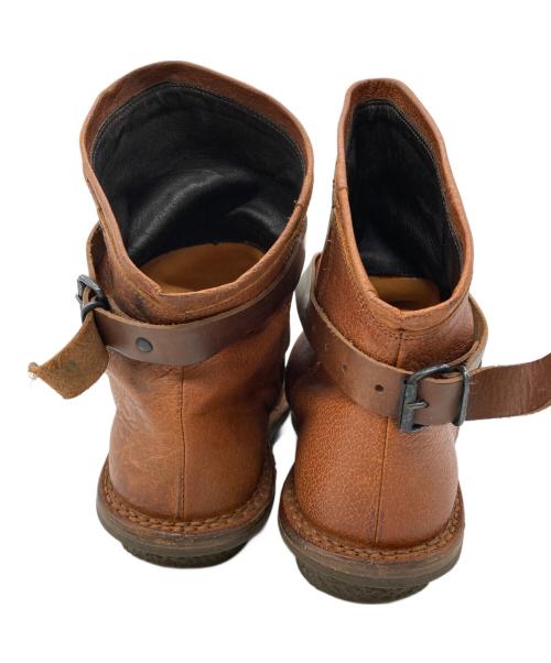 Trippen（トリッペン）Trippen (トリッペン) BOMB ボム ベルト付きブーツ ブラウン サイズ:38の古着・服飾アイテム