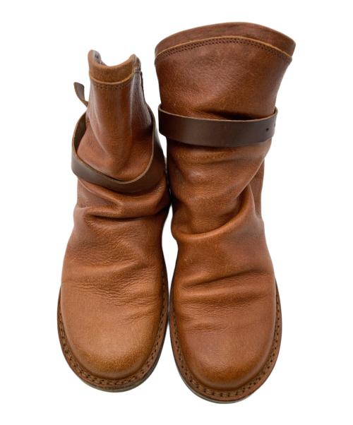 Trippen（トリッペン）Trippen (トリッペン) BOMB ボム ベルト付きブーツ ブラウン サイズ:38の古着・服飾アイテム