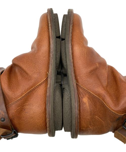 Trippen（トリッペン）Trippen (トリッペン) BOMB ボム ベルト付きブーツ ブラウン サイズ:38の古着・服飾アイテム