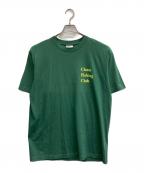 CHAOS FISHING CLUBカオスフィッシングクラブ）の古着「Tシャツ」｜グリーン