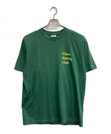 CHAOS FISHING CLUB（カオスフィッシングクラブ）の古着「Tシャツ」｜グリーン