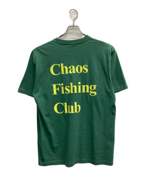 CHAOS FISHING CLUB（カオスフィッシングクラブ）CHAOS FISHING CLUB (カオスフィッシングクラブ) Tシャツ グリーン サイズ:Lの古着・服飾アイテム