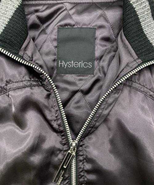 hysterics（ヒステリックス）hysterics (ヒステリックス) 00s ムーンガール 刺繍 スカジャン ブラック サイズ:FREEの古着・服飾アイテム