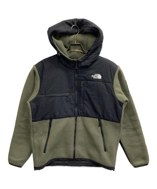 THE NORTH FACE（ザ ノース フェイス）THE NORTH FACE (ザ ノース フェイス) DENALI HOODIE デナリフーディ ブラック×オリーブ サイズ:Lの古着・服飾アイテム