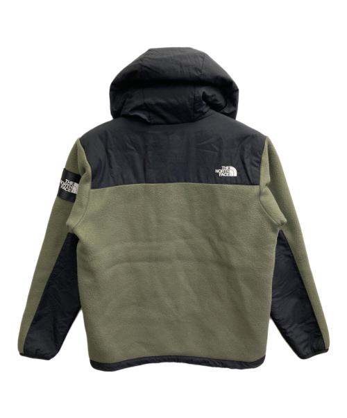 THE NORTH FACE（ザ ノース フェイス）THE NORTH FACE (ザ ノース フェイス) DENALI HOODIE デナリフーディ ブラック×オリーブ サイズ:Lの古着・服飾アイテム