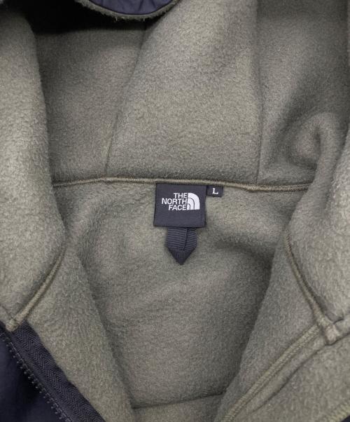 THE NORTH FACE（ザ ノース フェイス）THE NORTH FACE (ザ ノース フェイス) DENALI HOODIE デナリフーディ ブラック×オリーブ サイズ:Lの古着・服飾アイテム