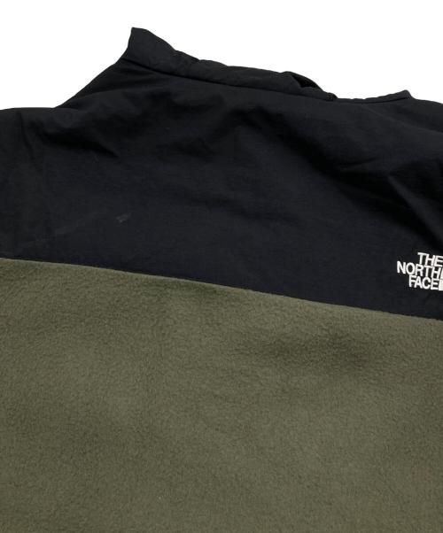 THE NORTH FACE（ザ ノース フェイス）THE NORTH FACE (ザ ノース フェイス) DENALI HOODIE デナリフーディ ブラック×オリーブ サイズ:Lの古着・服飾アイテム