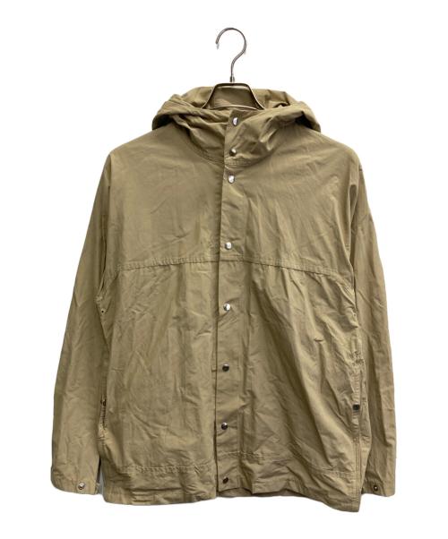 YAECA（ヤエカ）YAECA (ヤエカ) 60/40クロス フードシャツ ロング ベージュ サイズ:Lの古着・服飾アイテム