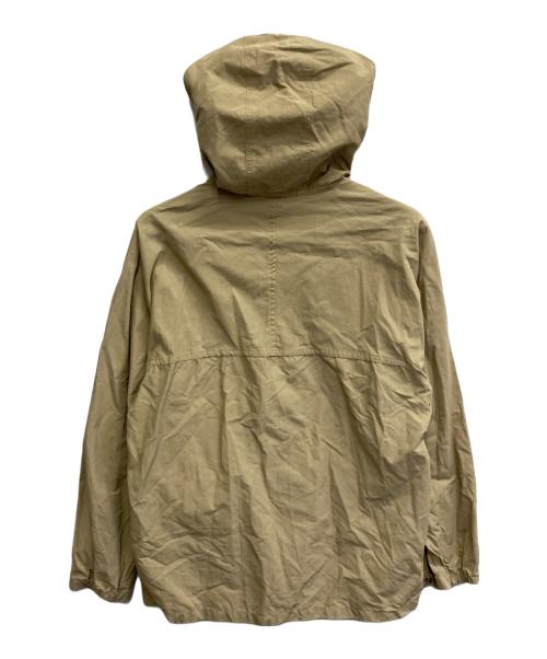 YAECA（ヤエカ）YAECA (ヤエカ) 60/40クロス フードシャツ ロング ベージュ サイズ:Lの古着・服飾アイテム