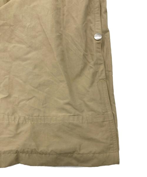 YAECA（ヤエカ）YAECA (ヤエカ) 60/40クロス フードシャツ ロング ベージュ サイズ:Lの古着・服飾アイテム