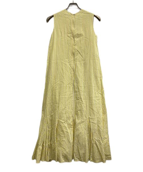 MARIHA（マリハ）MARIHA (マリハ) 夏の月影ドレス ストライプワンピース イエロー サイズ:FREEの古着・服飾アイテム
