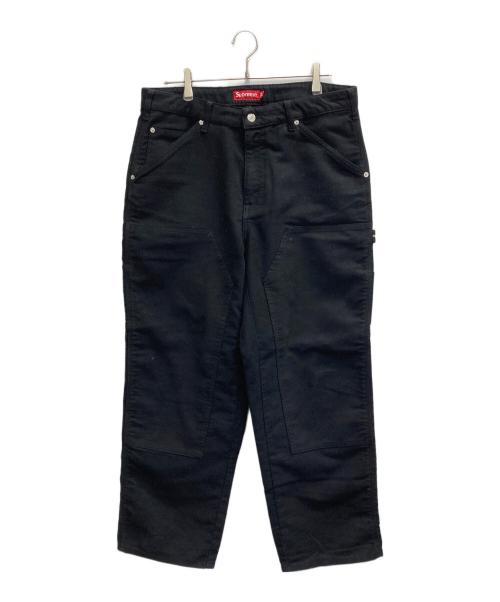 SUPREME（シュプリーム）Supreme (シュプリーム) Kindermann GmbH 23AW Moleskin Double Knee Painter ブラック サイズ:34の古着・服飾アイテム