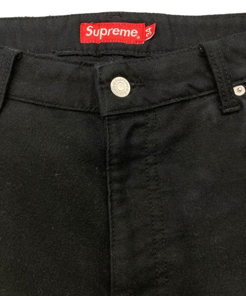 SUPREME（シュプリーム）Supreme (シュプリーム) Kindermann GmbH 23AW Moleskin Double Knee Painter ブラック サイズ:34の古着・服飾アイテム