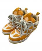 LOUIS VUITTONルイ ヴィトン）の古着「Skate Trainer LVロゴ モノグラムフラワー」｜イエロー