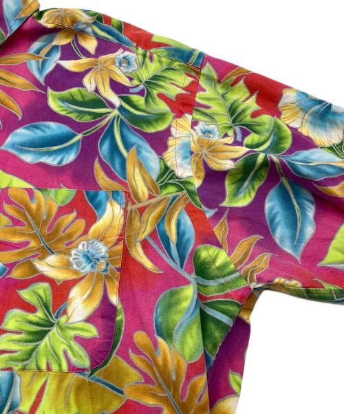 POLO RALPH LAUREN（ポロ・ラルフローレン）POLO RALPH LAUREN (ポロ・ラルフローレン) トロピカルコットンシャツ ピンク サイズ:Mの古着・服飾アイテム