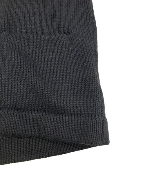 POLO RALPH LAUREN（ポロ・ラルフローレン）POLO RALPH LAUREN (ポロ・ラルフローレン) ショールカラーエルボーパッチカーディガン ブラック サイズ:Lの古着・服飾アイテム