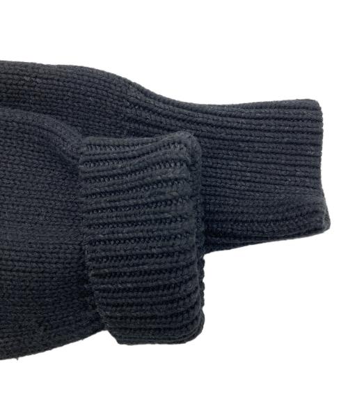 POLO RALPH LAUREN（ポロ・ラルフローレン）POLO RALPH LAUREN (ポロ・ラルフローレン) ショールカラーエルボーパッチカーディガン ブラック サイズ:Lの古着・服飾アイテム