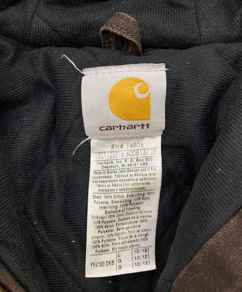 CarHartt（カーハート）CarHartt (カーハート) アクティブジャケット ブラウン サイズ:L (レディースS相当（キッズL）)の古着・服飾アイテム
