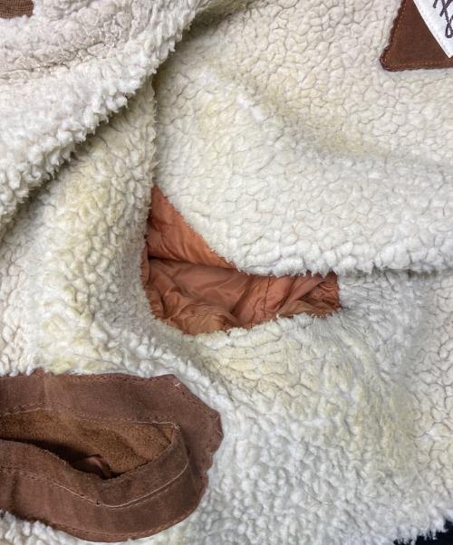 BERMANS（バーマンズ）bermans (バーマンズ) 80’S スエードフーディージャケット ブラウン サイズ:44の古着・服飾アイテム