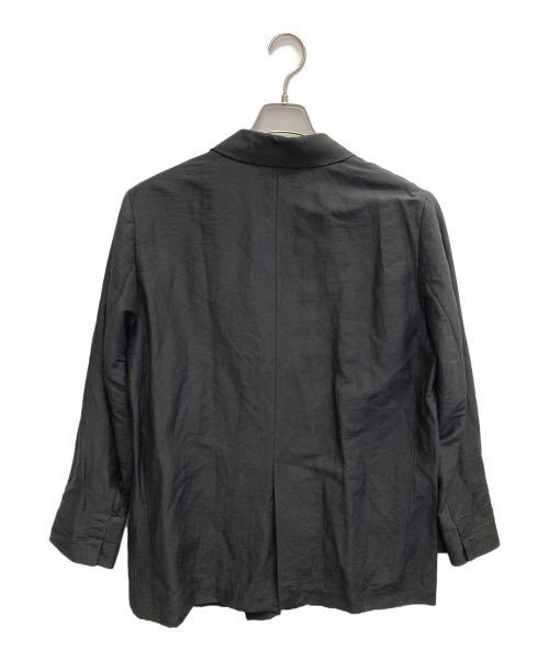 Plage（プラージュ）Plage (プラージュ) VIS/LINEN DB ジャケット ブラック サイズ:Mの古着・服飾アイテム