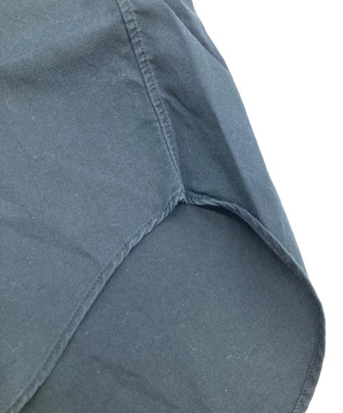 COMME des GARCONS HOMME PLUS（コムデギャルソンオムプリュス）COMME des GARCONS HOMME PLUS (コムデギャルソンオムプリュス) AD2010 袖アシンメトリーシャツ ネイビー サイズ:XSの古着・服飾アイテム