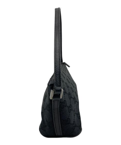 GUCCI（グッチ）GUCCI (グッチ) GG キャンバスアクセサリー ポーチ ブラックの古着・服飾アイテム